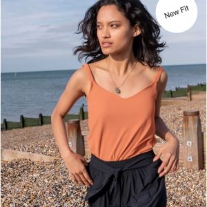 ADAY Snap To It Tank Top Papaya S